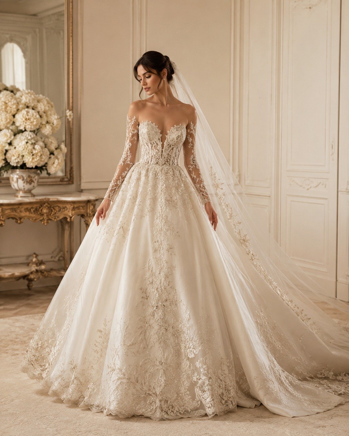 Ivory bridal inspiration